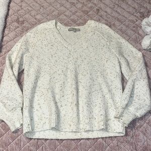 Loft Gold Sparkle Sweater